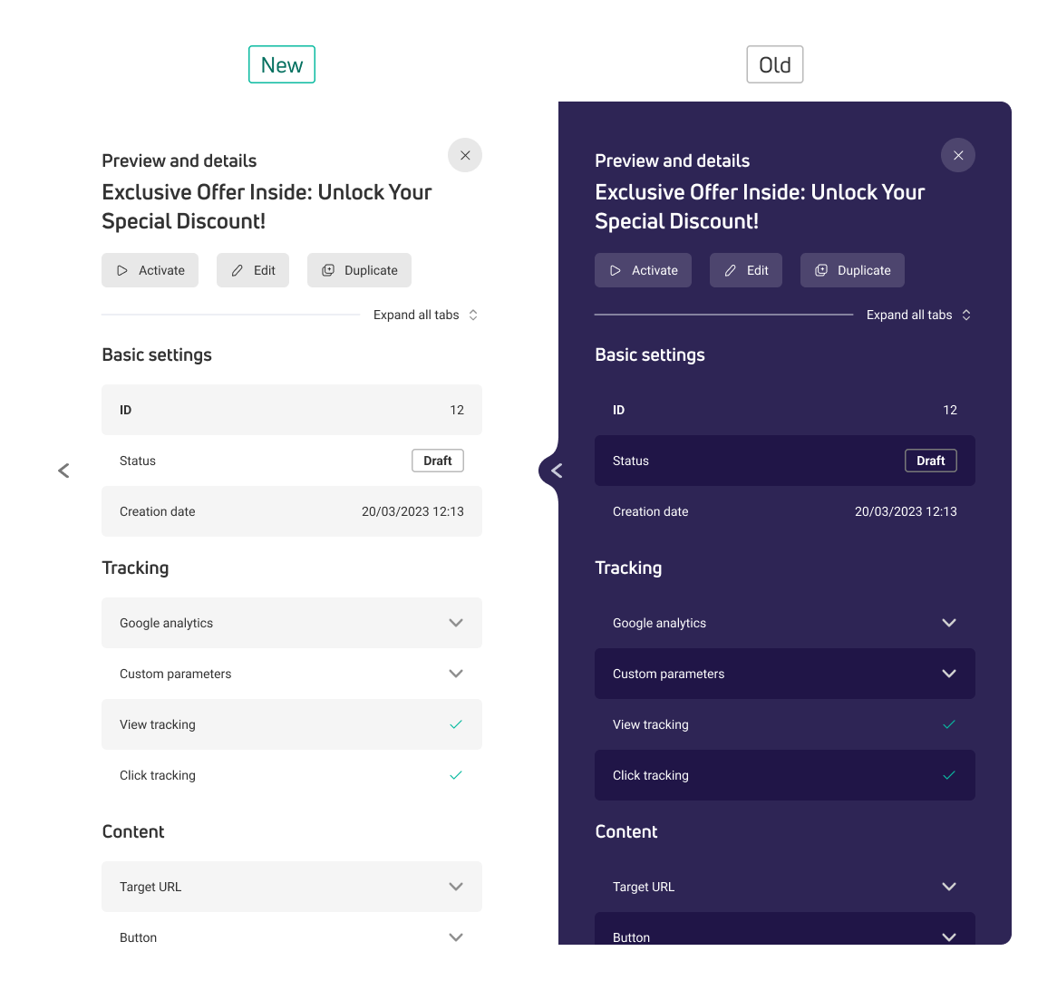 Switch from dark to light mode: a clearer, more consistent interface